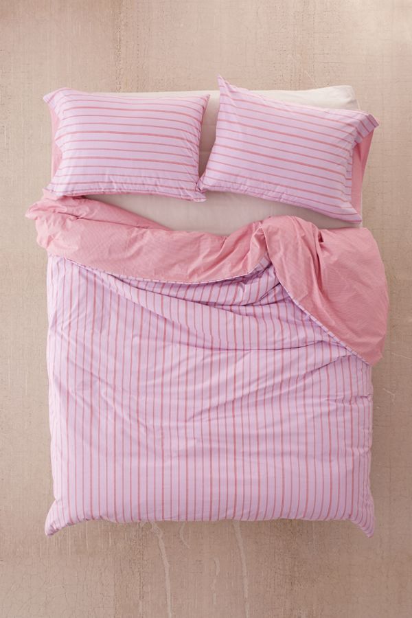 Reversible Stripe Duvet Cover Urban Outfitters Canada