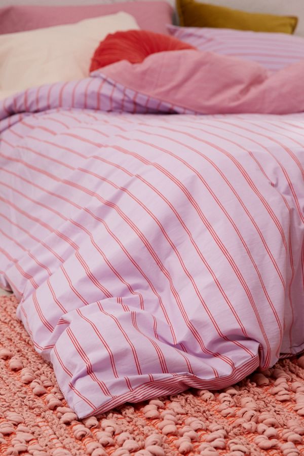 Reversible Stripe Duvet Cover Urban Outfitters Canada