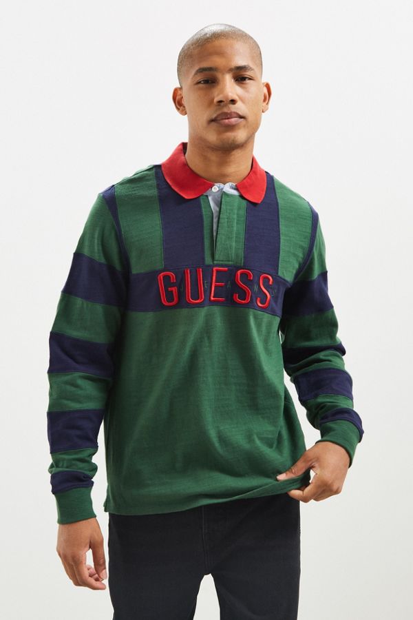 GUESS ’81 Caleb Rugby Shirt Urban Outfitters