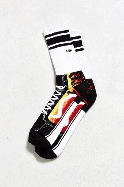 flame socks vans