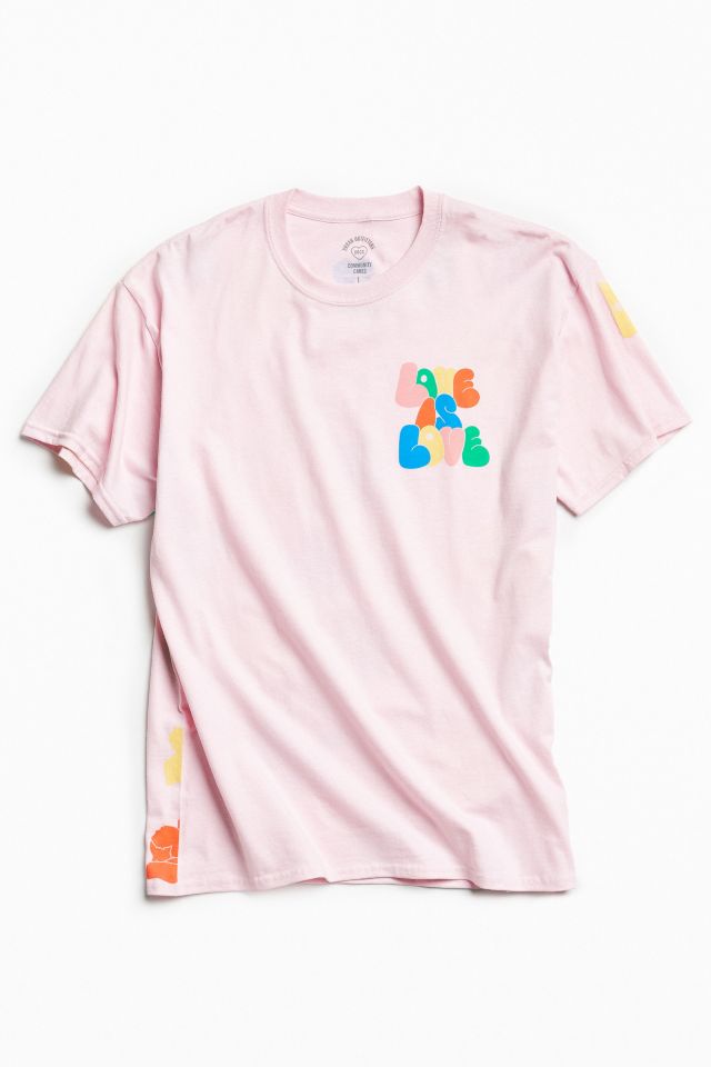 UO Community Cares + GLSEN Pride Love Tee | Urban Outfitters