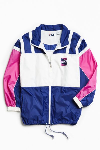 fila windbreaker pink