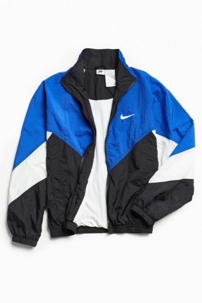 blue vintage nike windbreaker