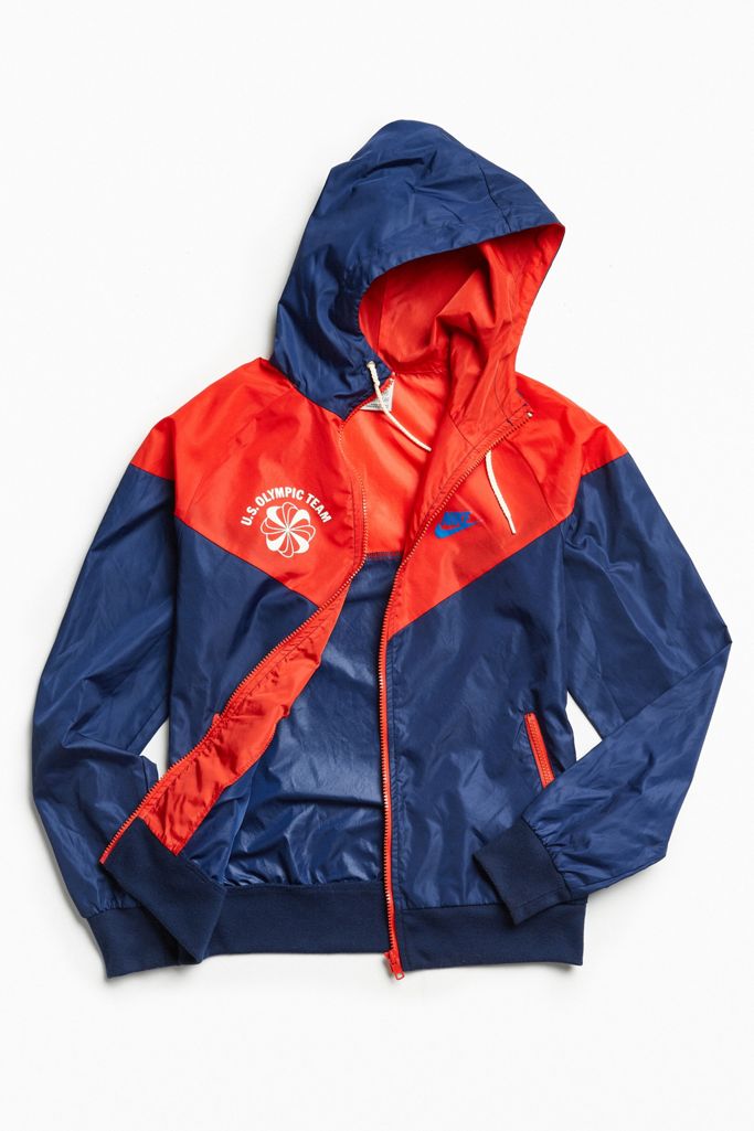 Vintage Nike USA Olympic Team Windbreaker Jacket | Urban Outfitters
