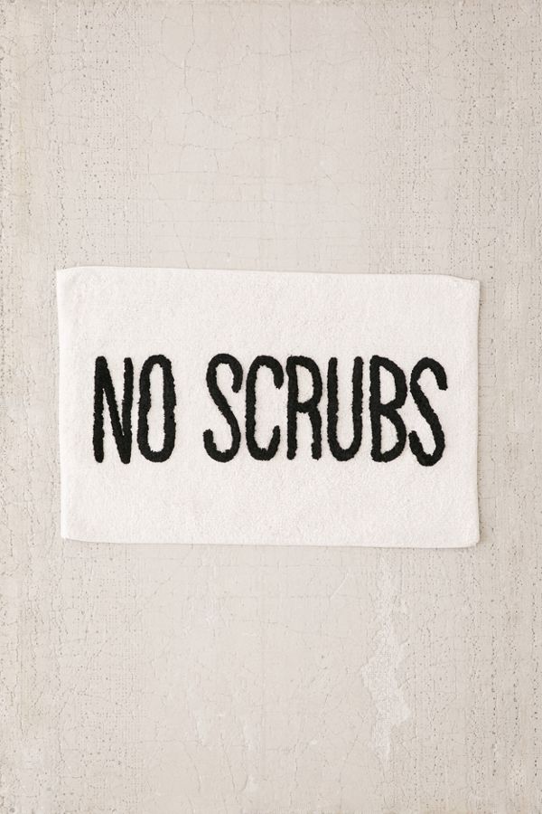 No Scrubs Bath Mat Urban Outfitters