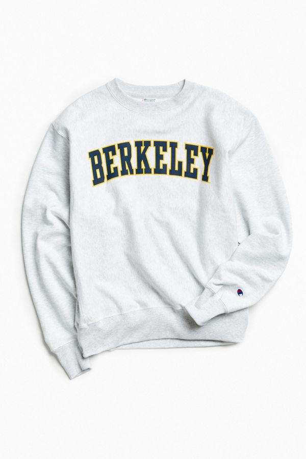 Champion University Of Berkeley Reverse Weave Crew Neck Sweatshirt ...