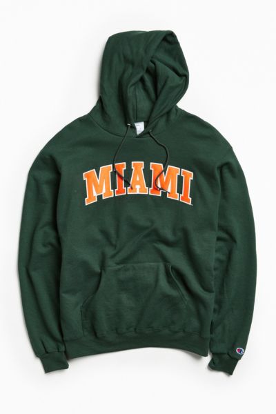 Miami Eco Fleece Hoodie Sweatshirt 