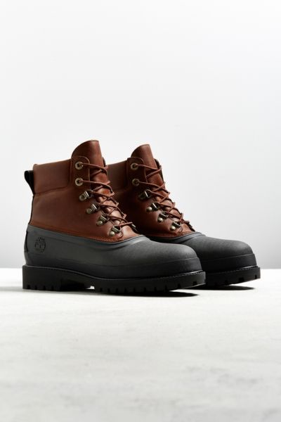 timberland rubber toe boots