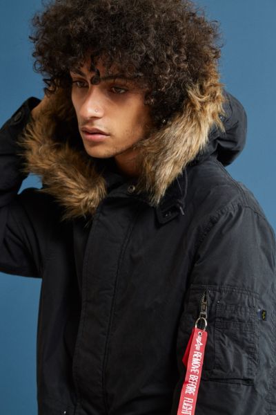 alpha industries j4 fishtail parka jacket