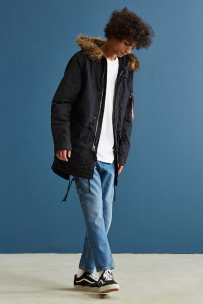 alpha industries j4 fishtail parka jacket