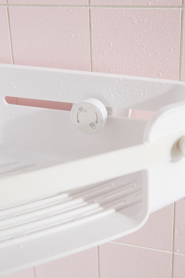 Flex GelLock Corner Storage Shower Shelf Urban Outfitters