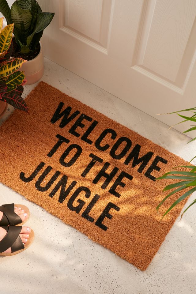 Reed Wilson Design Jungle Doormat Urban Outfitters