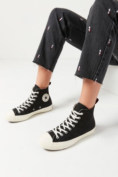 converse chuck 70 felt high top sneaker