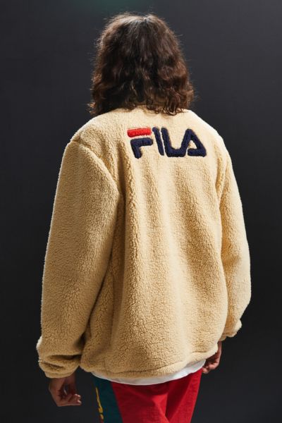 fila fleece jacket men's