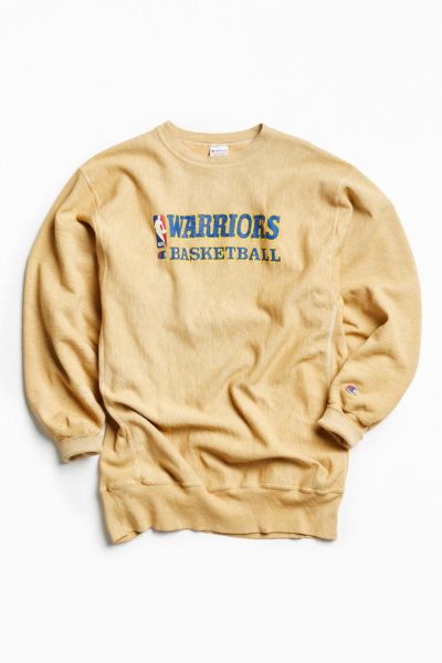 golden state warriors crewneck sweatshirt