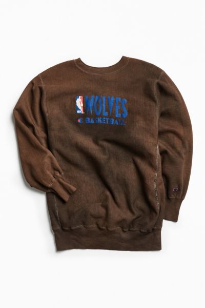 timberwolves crewneck sweatshirt