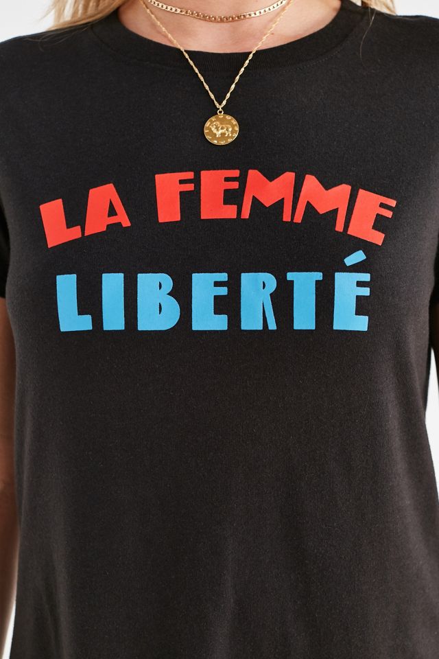 La Femme Liberte Tee Urban Outfitters