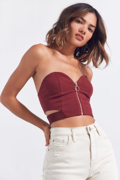 urban outfitters bustier top