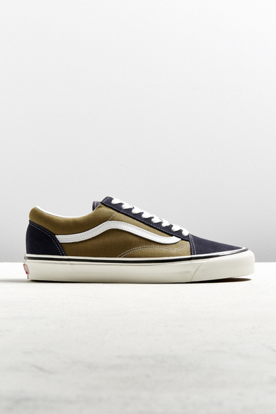 olive high top vans