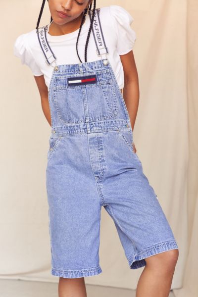 tommy hilfiger overall shorts