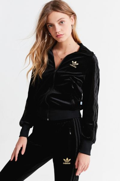 adidas originals firebird velvet track pants