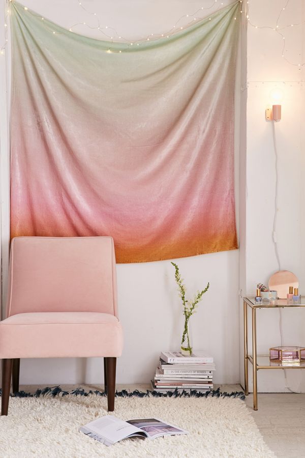 Velvet Gradient Tapestry Urban Outfitters