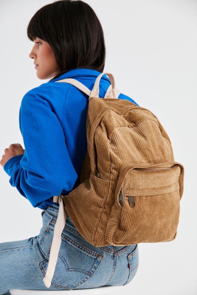 topman corduroy backpack