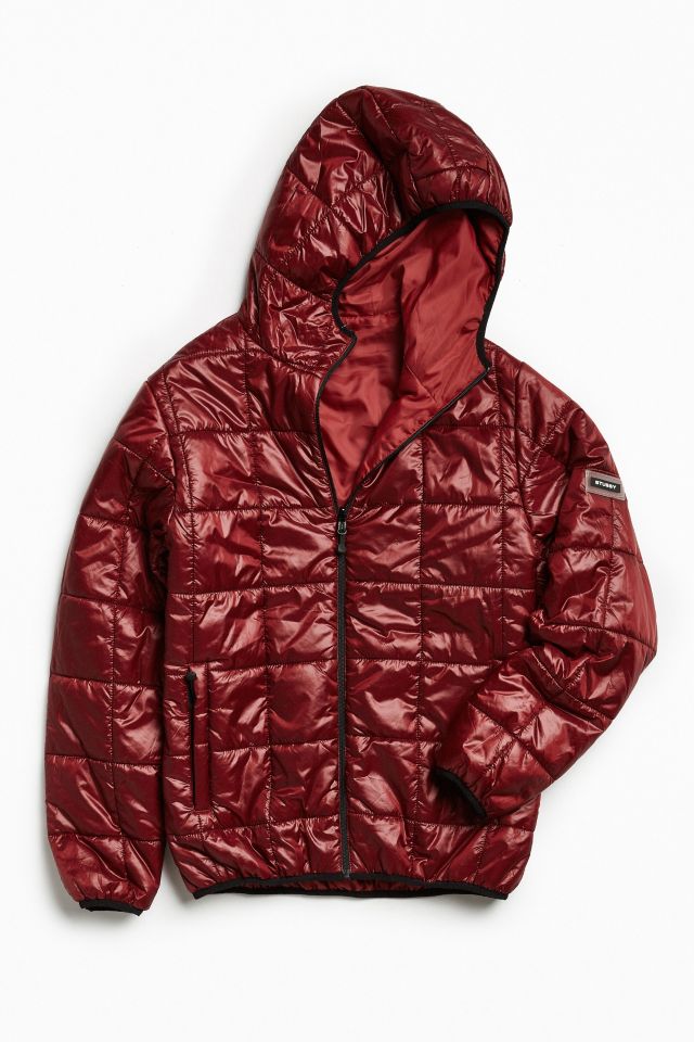 stussy jacket reversible