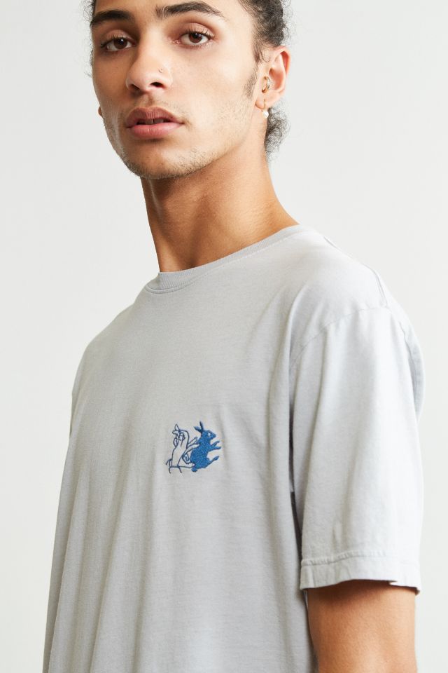 Embroidered Bunny Puppet Tee | Urban Outfitters
