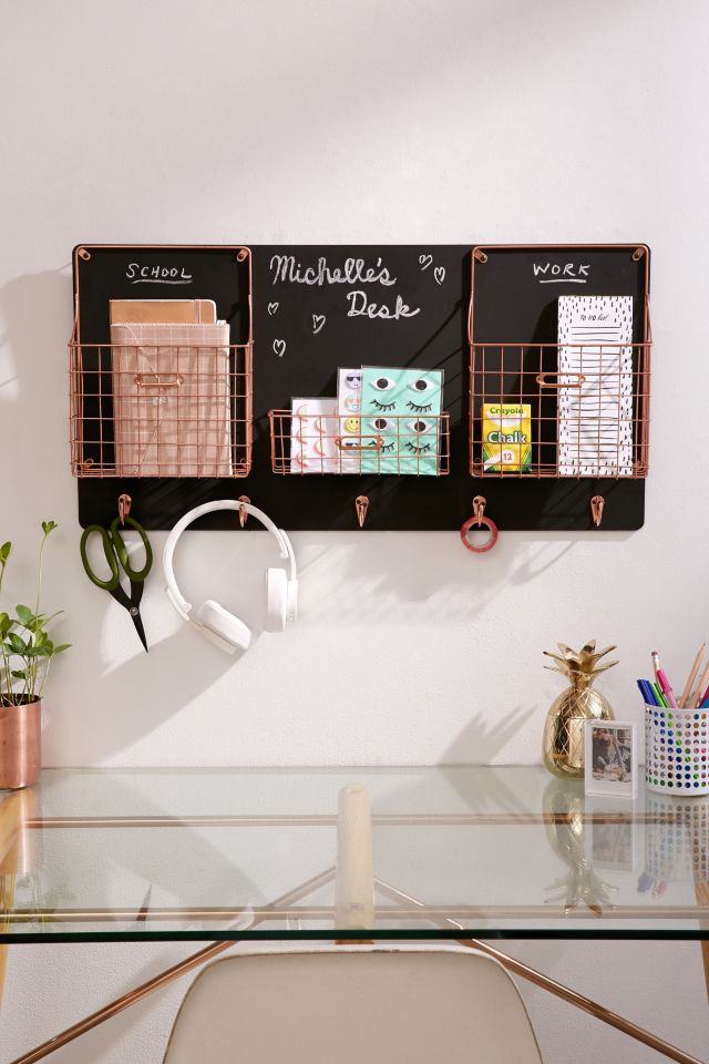 Chalkboard Wall Storage Organizer Urban Outfitters