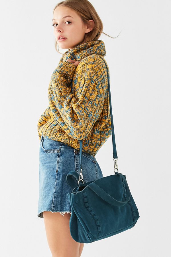 Suede Studded Crossbody Bag Urban Outfitters