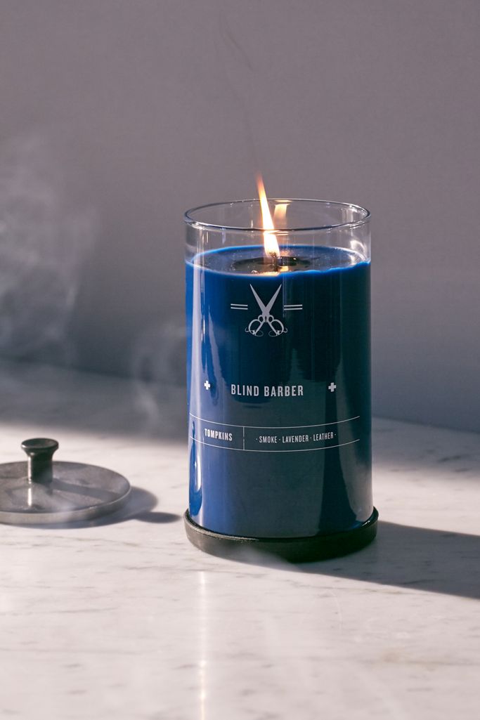 Blind Barber Large Tompkins Candle Urban Outfitters