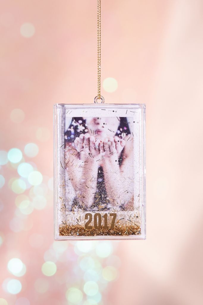 Instax Glitter Picture Frame Christmas Ornament Urban Outfitters