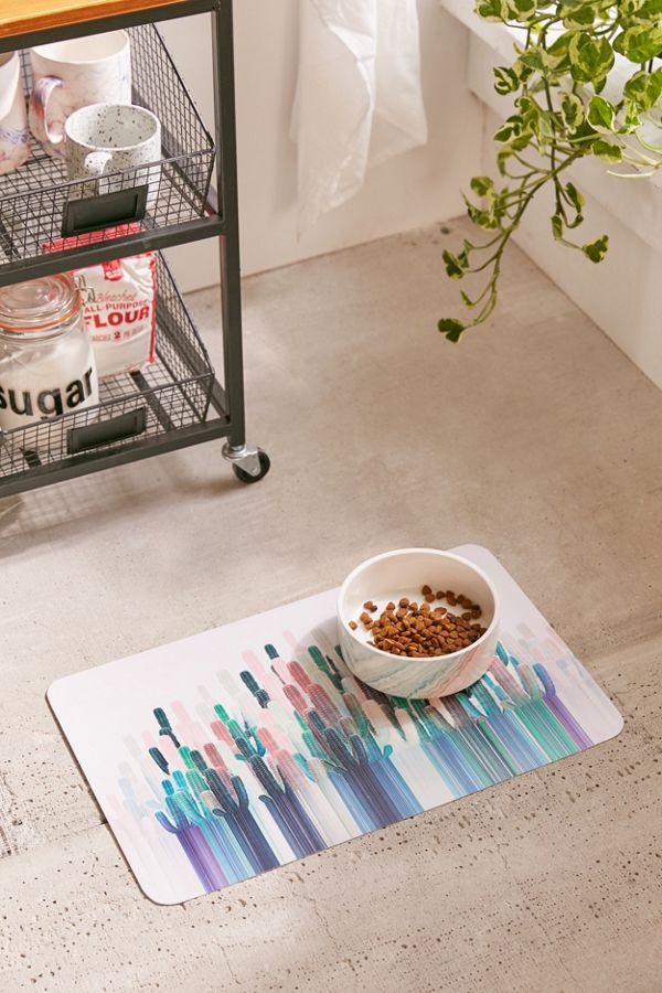 Iveta Abolina For Deny Cacti Stripe Pet Mat Urban Outfitters