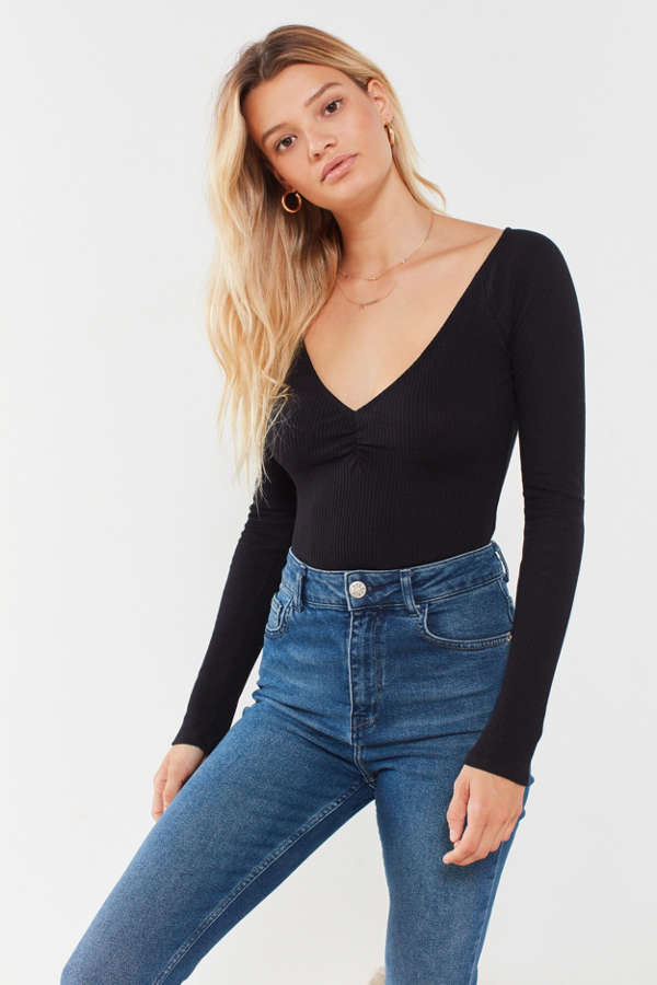 Out From Under Mila Long Sleeve Bodysuit | Urban Outfitters