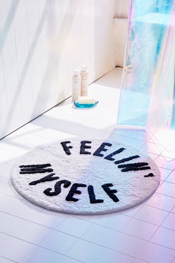 Feelin' Myself Bath Mat Urban Outfitters