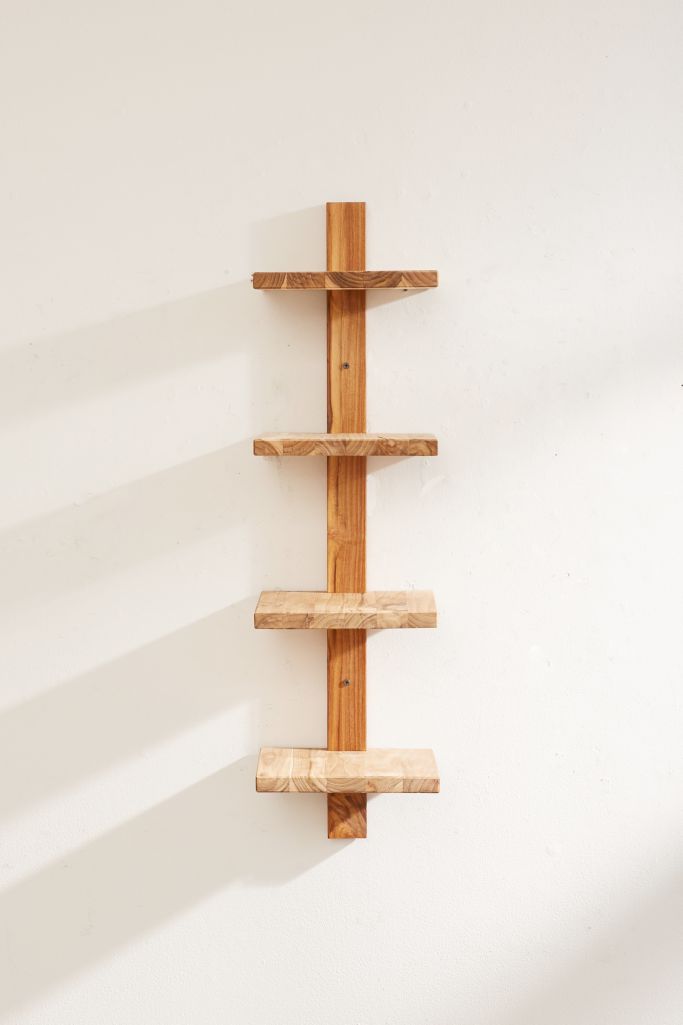 Takara Column Wood Wall Shelf Urban Outfitters