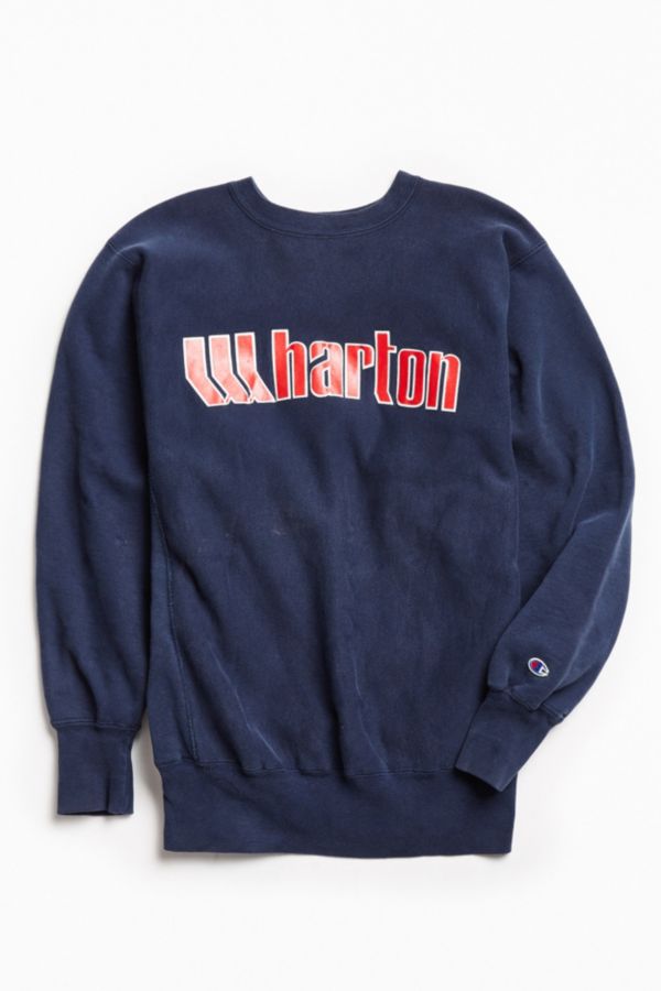Vintage Wharton Crew Neck Sweatshirt | Urban Outfitters
