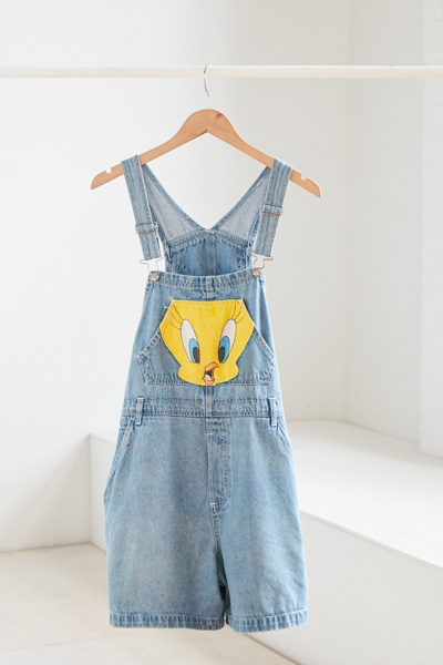 tweety bird overalls