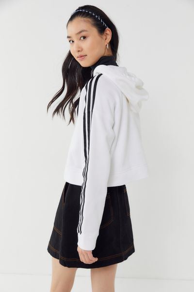 adidas originals adicolour 3 stripe pull over hoodie