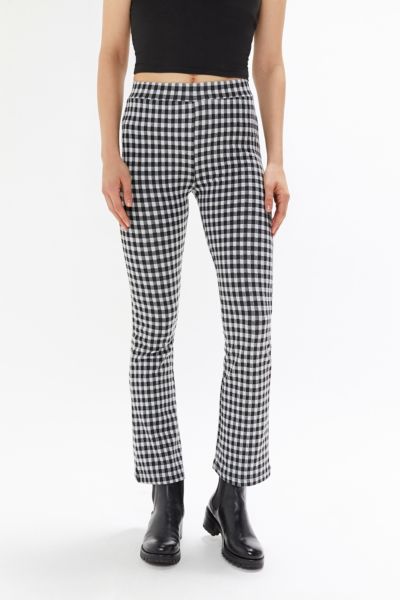 urban outfitters black and white checkered pants