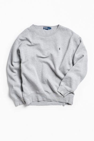 polo grey crew neck