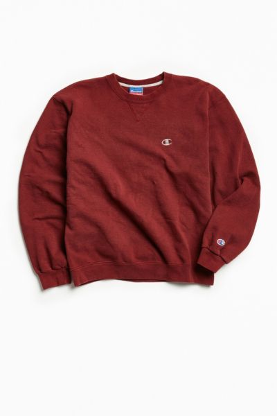 maroon champion crewneck