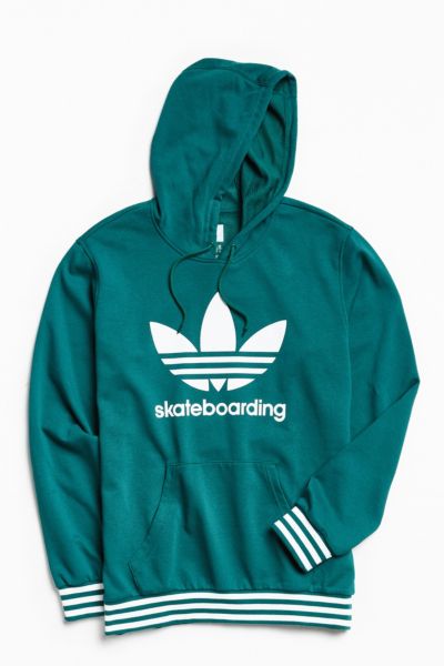 adidas skateboarding green hoodie