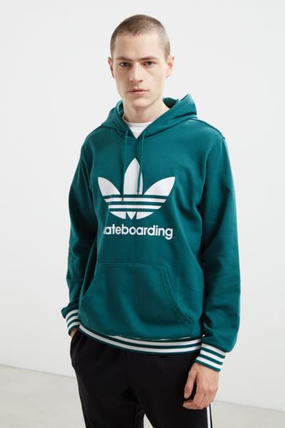 adidas skateboarding hoodie green