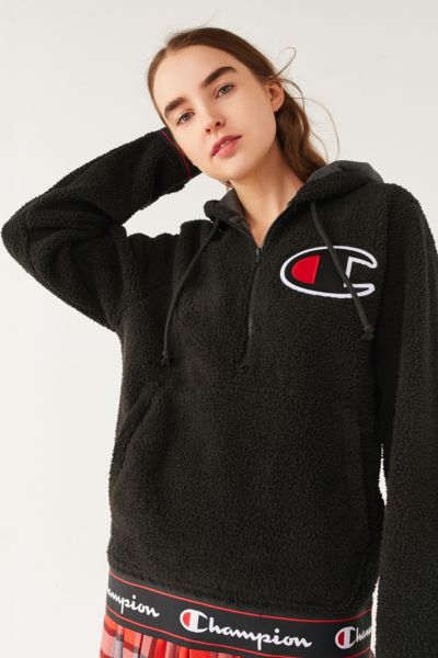 champion sherpa hoodie women's