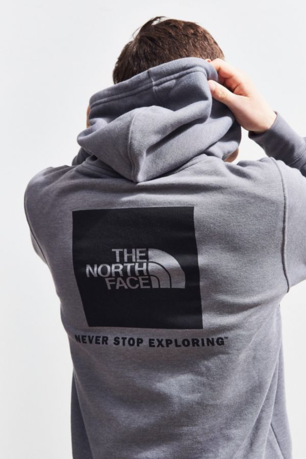 the north face hoodie box logo