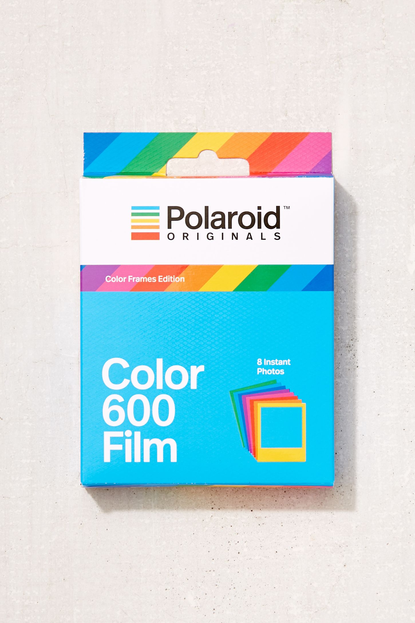 Polaroid Color 600 Film Metallic Gold Frame