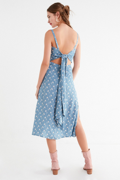 faithfull the brand katergo midi dress