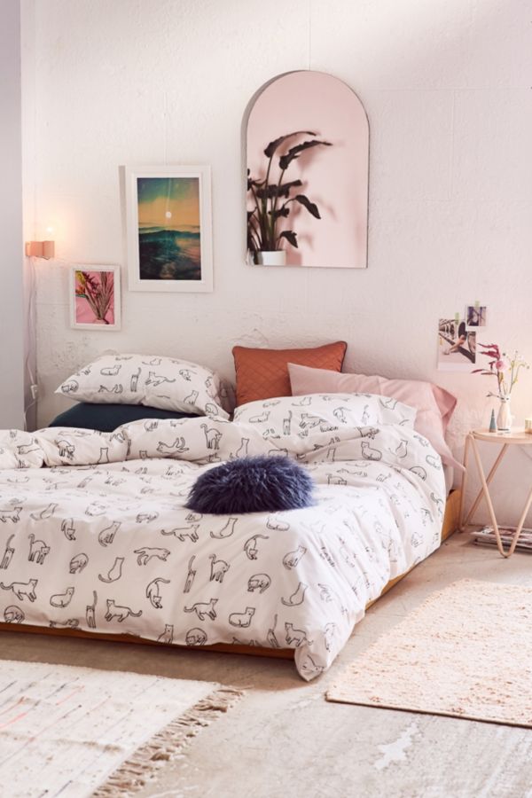 Cat Nap Duvet Cover Urban Outfitters